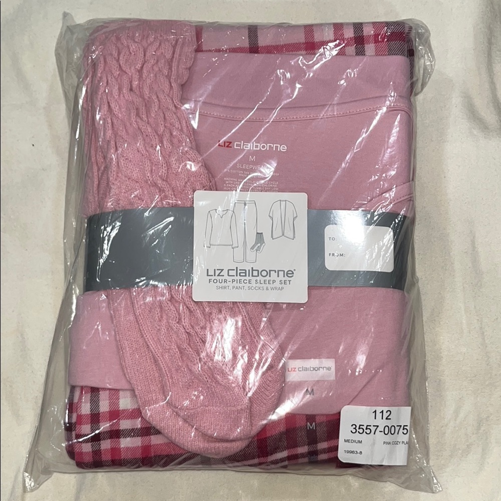 Liz Claiborne - Pink Sleep Set